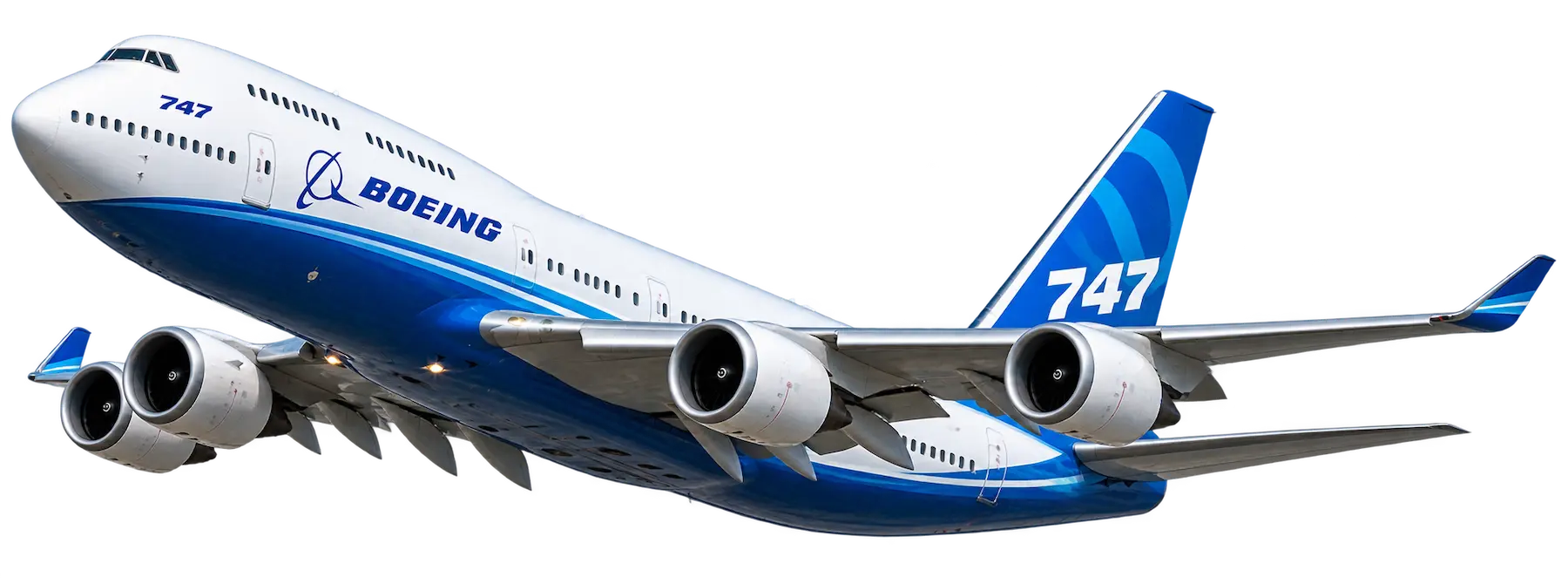 Boeing 747 widebody aircraft supported by AeroX