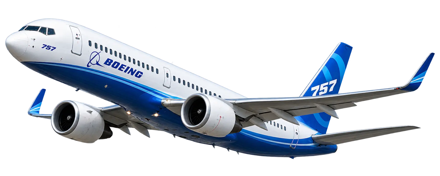 Boeing 757 aircraft supported by AeroX